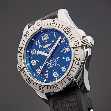 a17360 breitling crown and stem|breitling superocean chronometre automatic price.